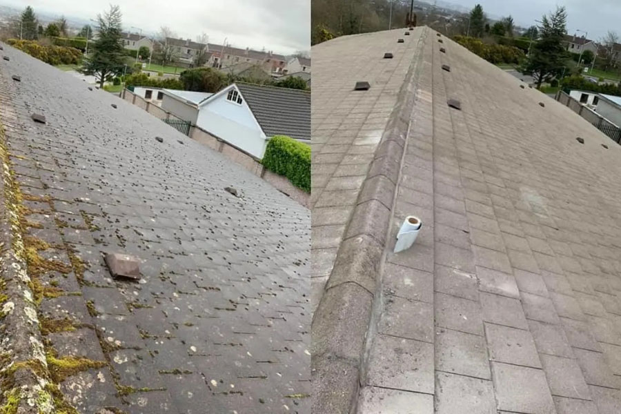 roof cleaning service contractors carlow dublin kildare kilkenny laois longford louth meath offaly westmeath wexford wicklow leinster construction